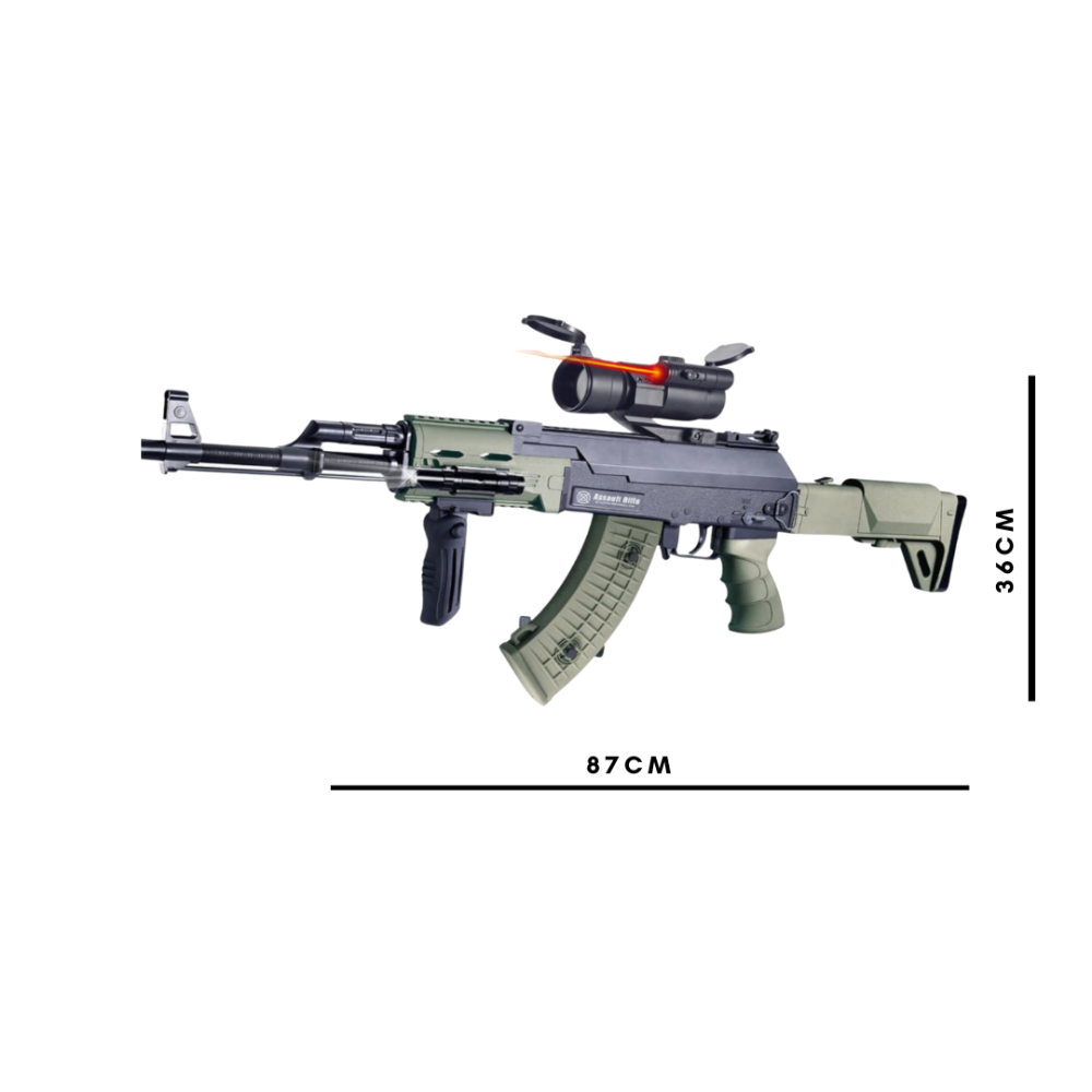 AK-47 PRO MODEL - GelBlaster Elektrisk Gevär