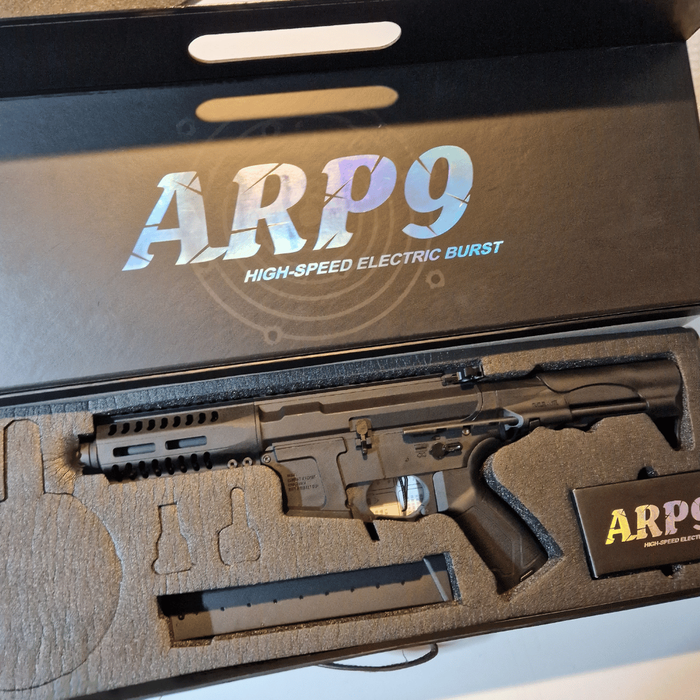 ARP9 Elite Sort - GelBlaster Elektrisk Gevär