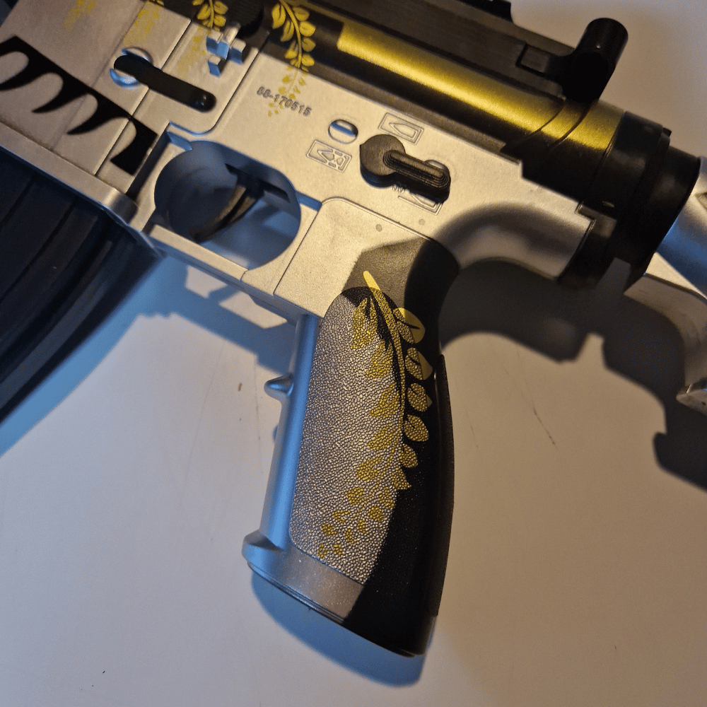 M4 Silver Spurs - Elektrisk Gelblaster Gevär