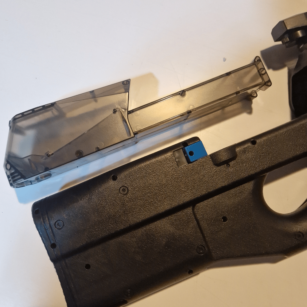 P90 Svart - Elektrisk Gelblaster Gevär