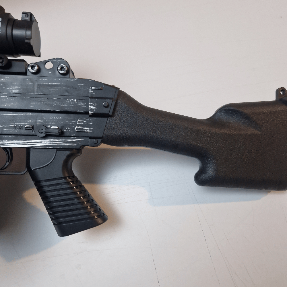 M249 Wartorn - Elektriskt Gelblaster Gevär