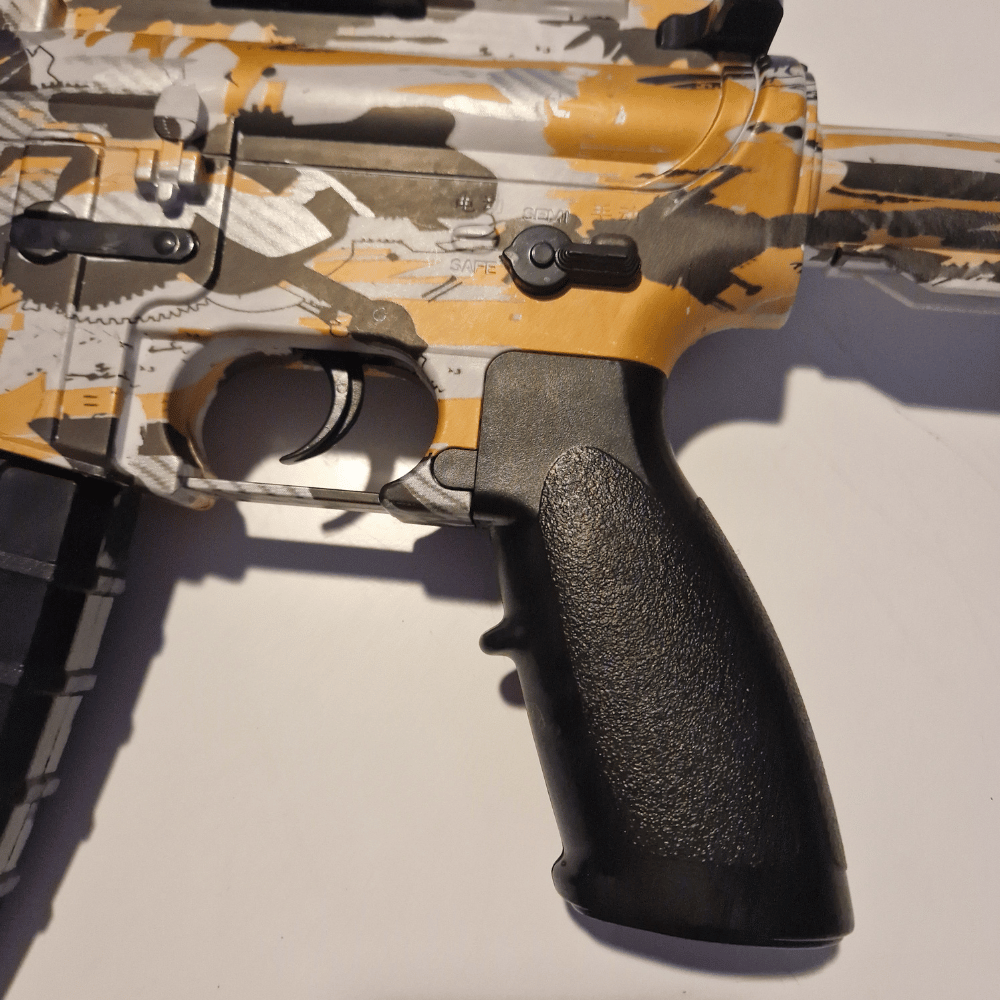 M4 Assault Orange - Elektrisk Gelblaster Gevär