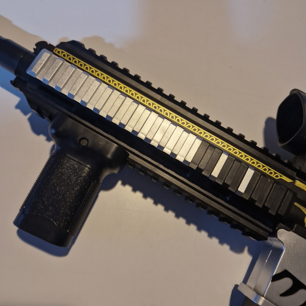 M4 Silver Spurs - Elektrisk Gelblaster Gevär